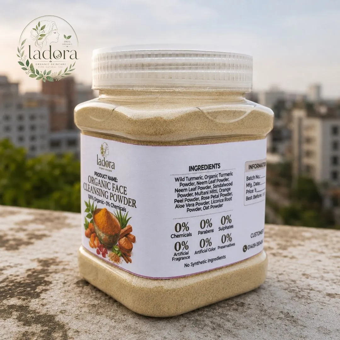 organic face cleansing powder organic face cleansing powder
